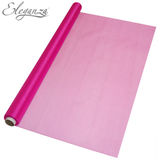 Eleganza Sheer Organza Fuchsia 70cm x 10m - Organza / Fabric